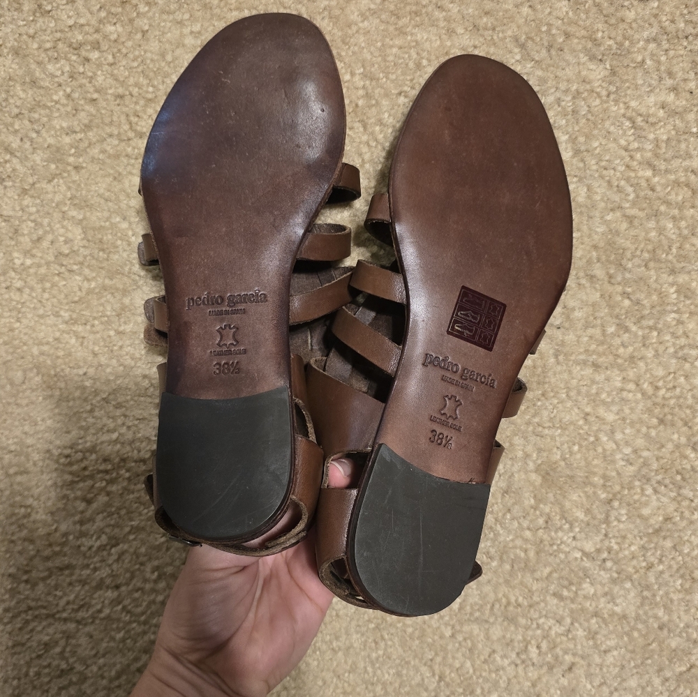 Pedro Garcia Leather Sandals - Picture 3 of 8